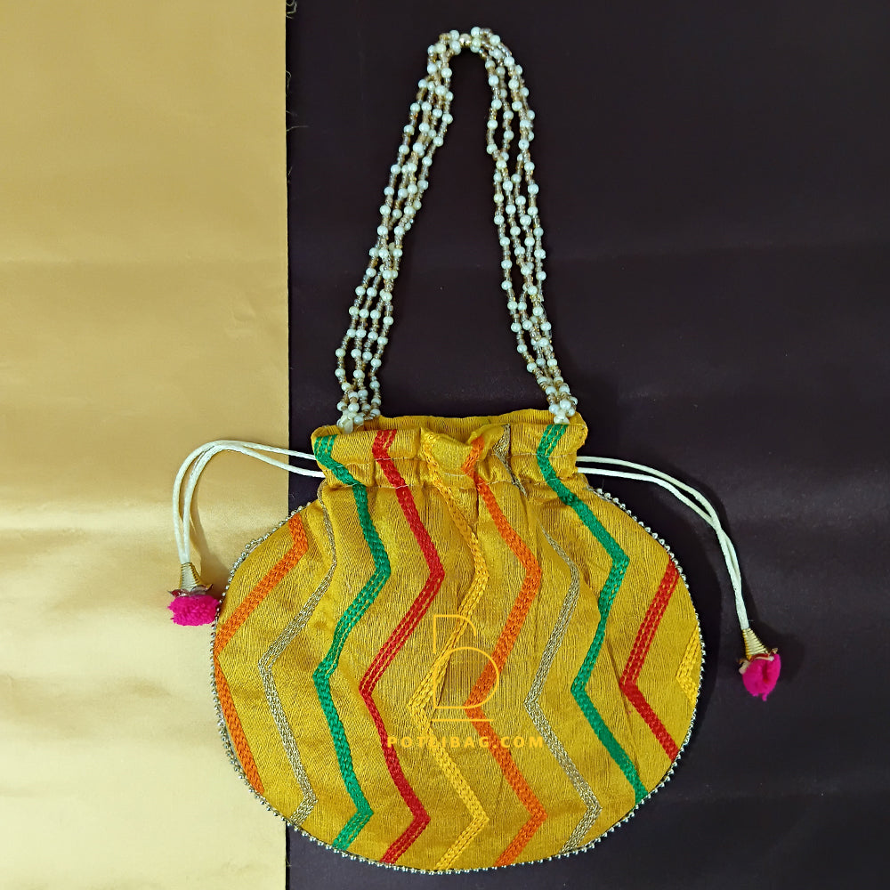 Haldi Function Potli Bags