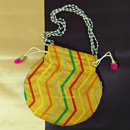 Haldi Function Potli Bags