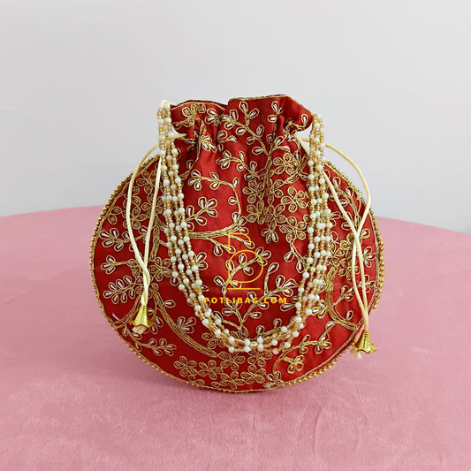 Potli Bags Angoori Embroidery
