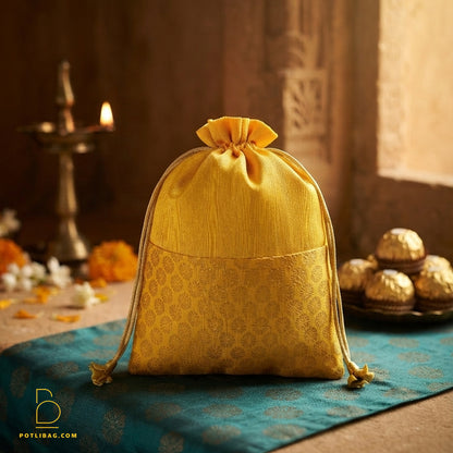 Silk Brocade Potli Bags