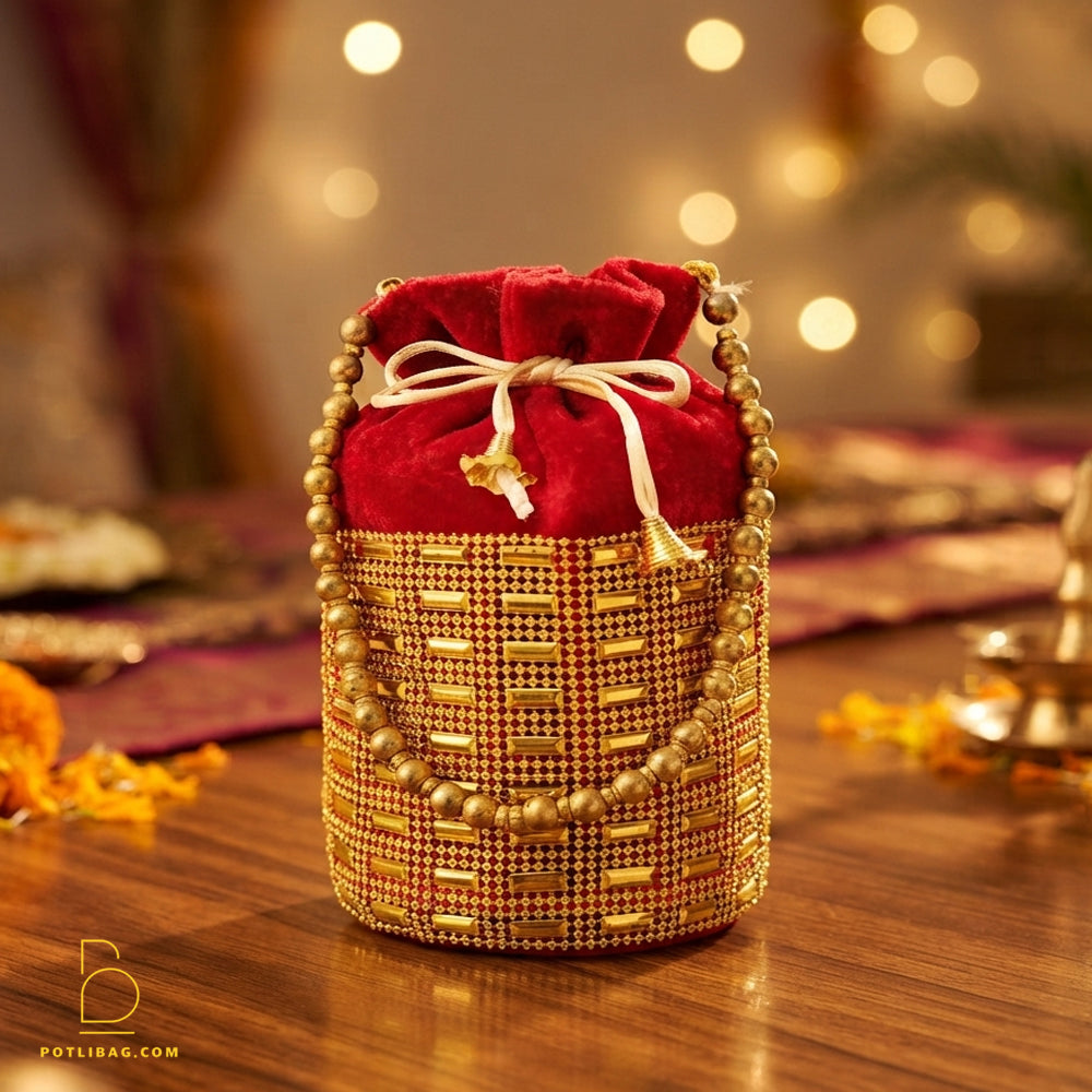 Velvet Potli Bags