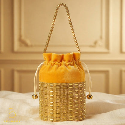 Velvet Potli Bags