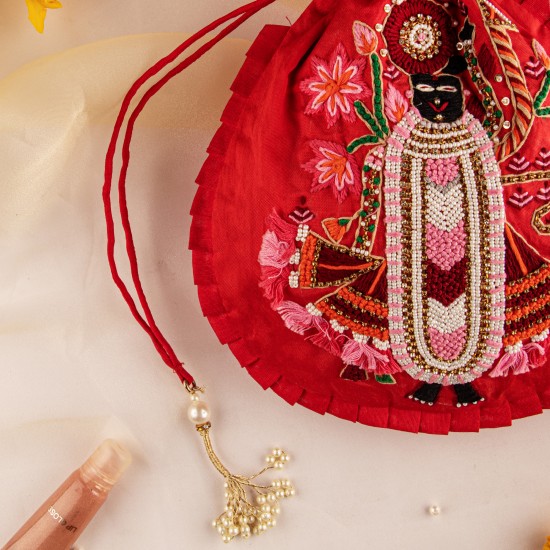 Shrinathji Potli Bag