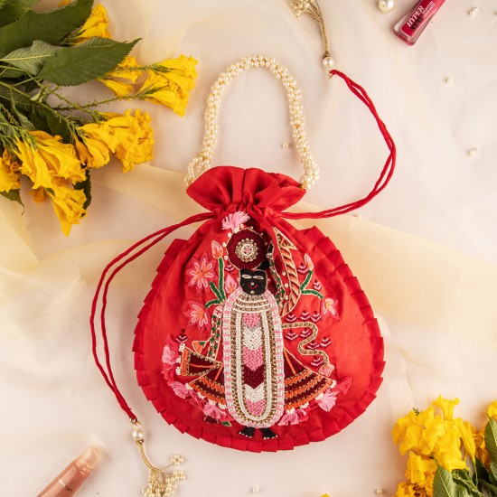 Shrinathji Potli Bag